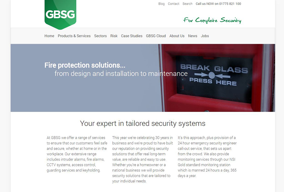 GBSG - For Complete Security